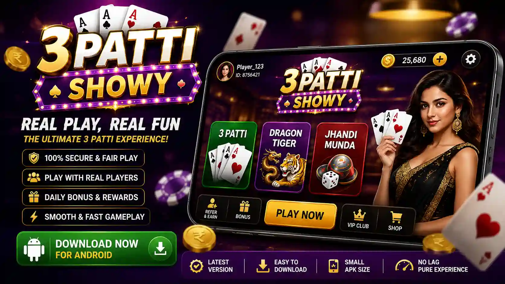 3 Patti Showy APK Download for Android Mobile
